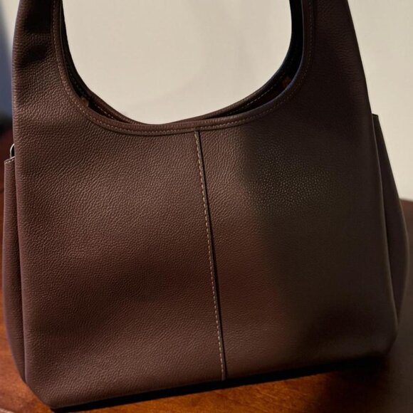 NWT COACH Lana Polished Pebble Leather Brass Stone - Picture 2 of 6